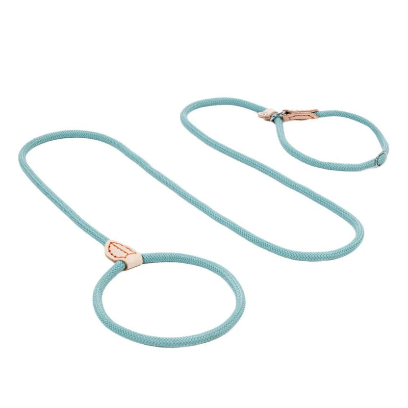 0.24" × 59.1" Outdoor Woven Lead P Type Rope Pet Dog Leashes - GreenFur
