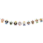 10 Dog Face Pet Birthday Party Decoration Banner - GreenFur