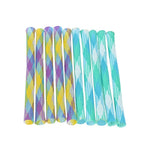 10 PCS Interactive Plastic Colorful Spiral Springs Cat Toy, Color Random - GreenFur