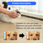 100pcs Hypoallergenic Thickened Portable Rinse - Free Pet Eye Wipes - GreenFur