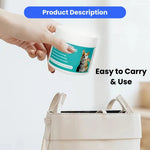 100pcs Hypoallergenic Thickened Portable Rinse - Free Pet Eye Wipes - GreenFur