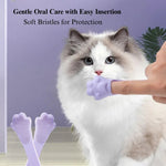 12 Pack Silicone Finger Toothbrush for Dogs and Cats Oral Care Tool - GreenFur