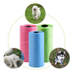 15 or 20 Bags Per Roll Pet Waste Bags Refill Rolls - GreenFur
