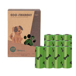 150 Bags Eco - Friendly 15 Microns HDPE EPI Biodegradable Pet Poop Bags - GreenFur
