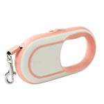 16.4 ft Durable Outdoor Retractable Automatic Dog Pet Leash - GreenFur