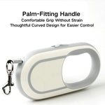 16.4 ft Durable Outdoor Retractable Automatic Dog Pet Leash - GreenFur