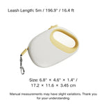 16.4 ft Pet Outdoor Durable Nylon Retractable Automatic Dog Leash - GreenFur