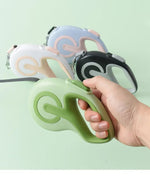 16.4 Ft Retractable Dog Leash with Anti - Slip Grip Safety Lock - GreenFur