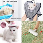 17 Pcs All in One Pet Grooming Starter Kit for Brushing Drying and Cleaning - GreenFur