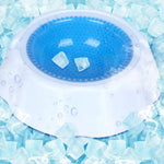 2 - Color Option PP Cooling Pet Summer Bowl - GreenFur