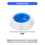 2 - Color Option PP Cooling Pet Summer Bowl - GreenFur