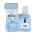 2 - in - 1 Automatic Pet Feeder and Water Dispenser Dual Pet Feeding Station - GreenFur
