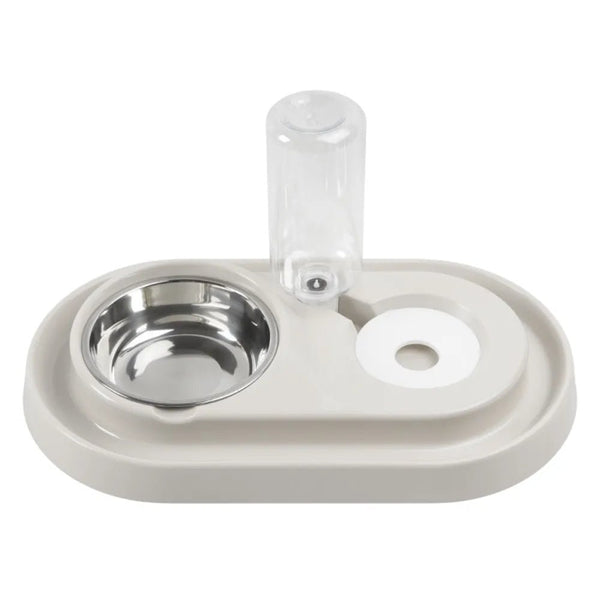 2 in 1 Cat Bowl Indoor Dog Food and Water Bowl - GreenFur