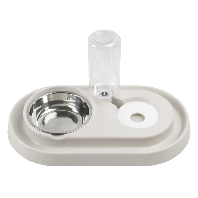 2 in 1 Cat Bowl Indoor Dog Food and Water Bowl - GreenFur