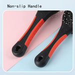 2 in 1 Combo Brush Nylon Bristles Stainless Steel Pins Double Side Pet Brush - GreenFur