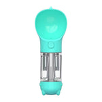 2 in 1 Dog Travel Bottle Dog Water Dispenser with Poop Bag Storage - GreenFur
