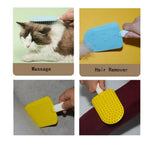 2 in 1 Double - Side Grooming Cleaning Cat Hair Brush - GreenFur