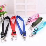 2 Pack Adjustable Seatbelts Safe Pet Car Seat Belt Car Dog Leash - GreenFur