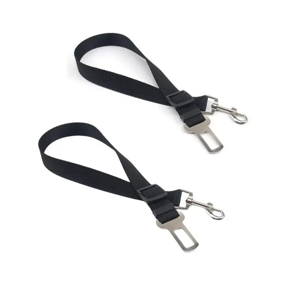 2 Pack Adjustable Seatbelts Safe Pet Car Seat Belt Car Dog Leash - GreenFur