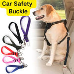 2 Pack Adjustable Seatbelts Safe Pet Car Seat Belt Car Dog Leash - GreenFur