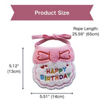 2 Pack Birthday Party Costume Hat and Bib Set - GreenFur
