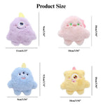 2 Pack Combination Set Big Eye Monster Cat Toy Plush Catnip Filled Pet Play Toys - GreenFur