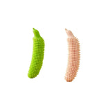 2 Pack Durable Cucumber Stick Shape Chew Toy for Dogs - GreenFur