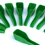 2 Pack Feeding and Watering Supplies Plastic Bird Feeder Spoons - GreenFur