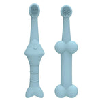 2 Pack Pet Toothbrush for Pets Oral Care Prevent Tartar Plaque Dental Hygiene Tool - GreenFur