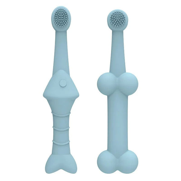 2 Pack Pet Toothbrush for Pets Oral Care Prevent Tartar Plaque Dental Hygiene Tool - GreenFur