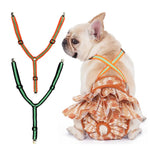 2 Pack Reflective Adjustable Pet Dog Diaper Harness with Straps - GreenFur