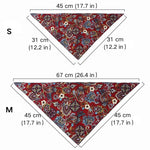 2 Pack Retro Style Dog Neckband Cat Bandana Fashionable Pet Accessories - GreenFur