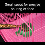 2 Pack S Size Durable Stainless Steel Bird Feeder Spoons - GreenFur