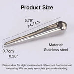 2 Pack S Size Durable Stainless Steel Bird Feeder Spoons - GreenFur