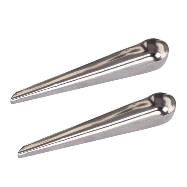 2 Pack S Size Durable Stainless Steel Bird Feeder Spoons - GreenFur
