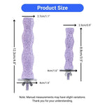 2 PCS Bird Perch Stand with Sand - Coated Surface - GreenFur