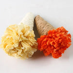 2 Pcs Premium Ice Cream Shape Paper Rope Toy Cat Play Accessory - GreenFur