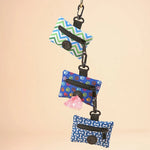 2 - Piece Front Zipper Pouch Belt Clip Trash Bag Dispenser - GreenFur