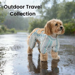 2XL, 3XL Size Stripe Water Repellent Dog Pants with Four Legs - GreenFur