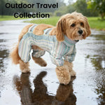 2XL, 3XL Size Stripe Water Repellent Dog Pants with Four Legs - GreenFur