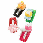 3 as Pack No - Slip Resin Hair Clip Cute Pet Hair Accessory for Dogs and Cats - GreenFur