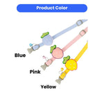 3 Color Option Adorable Fruit Design Pet Collar - GreenFur