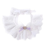 3 Colour Pet Neck Accessory Cute Knitted Cat Bandana - GreenFur
