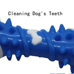 3 Colours Tough Teeth Cleaning Dog Bone Chew Toy - GreenFur