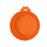 3 In 1 Cat Dog Food Sealing Three Ring Design Silicone Pet Can Lid - GreenFur