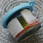 3 In 1 Cat Dog Food Sealing Three Ring Design Silicone Pet Can Lid - GreenFur