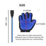 3 - in - 1 Pet Grooming Glove Deshedding Brush Shower Spray Hair Remover for Dogs and Cats - GreenFur