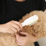 3 in 1 Pet Grooming Set Comb Brush and Nail Clipper - GreenFur