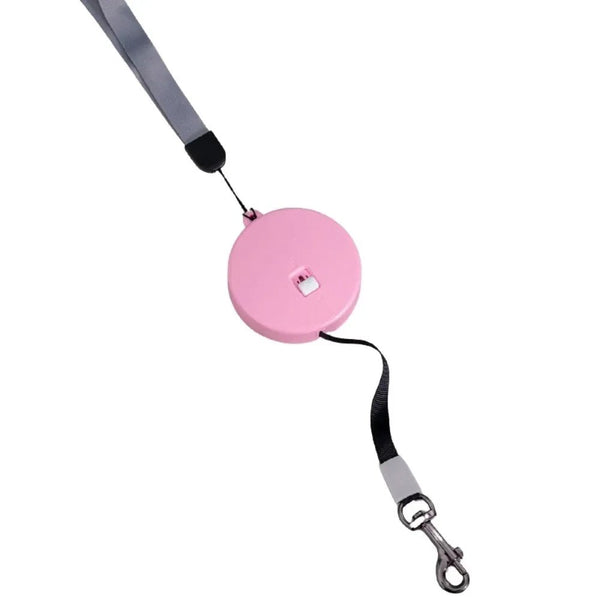 3 Meter Traction Rope Mini Palm Small Dog Retractable Leash - GreenFur