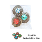 3 Pack Corrugated Paper Cat Toy Ball Set with Bell - GreenFur